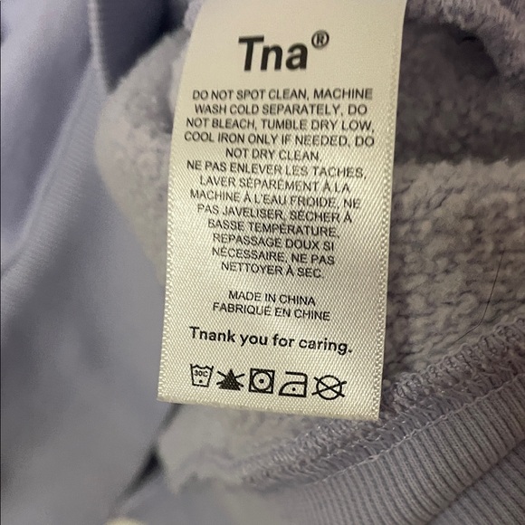 TNA Lavender Sweatshirt Size 2 - Picture 4 of 6